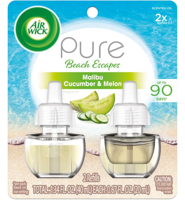 AIR WICK® Scented Oil - Malibu Cucumber & Melon (Discontinued)